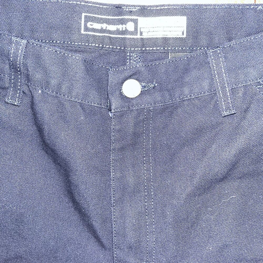 Carhartt BN0011-M Utility Work Pant 34x32 Loose Fit Washed, Duck Brown Navy Blue - Picture 4 of 4